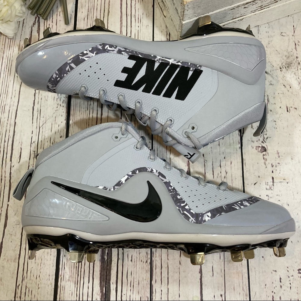 NIKE Force Zoom Mike 4 Pro Metal Baseball Cleats - Picture 4 of 7